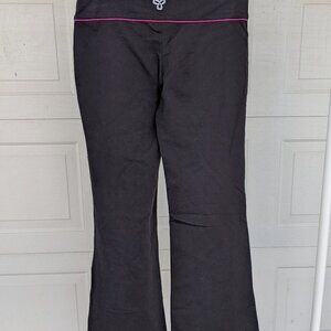 TNA yoga pants with flare leg